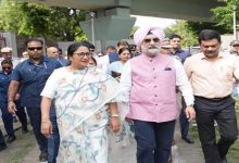Photo of उपराज्यपाल संधू, सीएम रेखा मानसून की तैयारियों की समीक्षा के लिए वासुदेव घाट पहुंचे