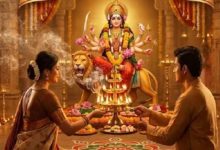 Photo of मासिक दुर्गा अष्टमी: पूजा के बाद जरूर करें मां दुर्गा की ये दिव्य आरती