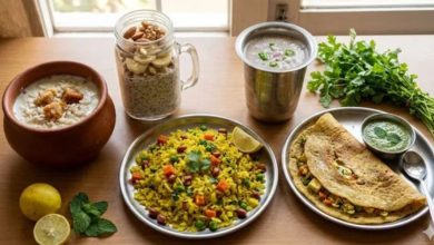 Photo of गर्मियों में पेट को ठंडा और शरीर को एनर्जेटिक बनाए रखेंगे ये 5 हेल्दी और लाइट ब्रेकफास्ट ऑप्शन