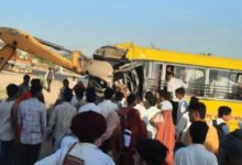 Photo of राजस्थान के बायतु में बड़ा सड़क हादसा: स्कूल बस और ट्रक की जोरदार टक्कर
