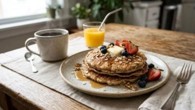 Photo of स्वाद भी, सेहत भी! वजन घटाने में मदद करेंगे बिना मैदे वाले ये हेल्दी ओटमील पैनकेक