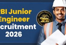 Photo of RBI JE Recruitment 2026: जूनियर इंजीनियर के पदों पर रजिस्ट्रेशन आज से शुरू