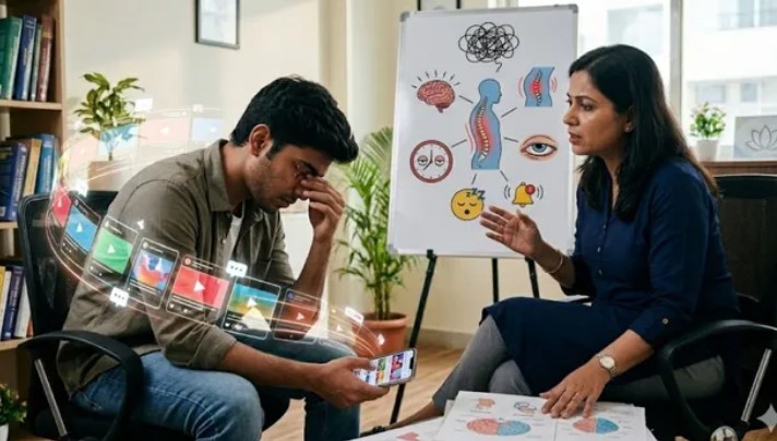 Photo of आपकी सेहत भी छीन रही हैं रील्स: पाचन, एजिंग और नींद पर पड़ता है सीधा असर