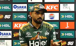 Photo of PSL: ‘कोहली जैसा फिनिश क्यों नहीं करते’, रिपोर्टर के सवाल पर भड़के बाबर आजम