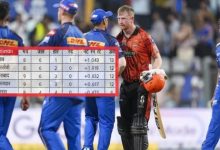 Photo of सनराइजर्स ने मुंबई को ‘आईसीयू’ में पहुंचाया, प्वाइंट्स टेबल में नंबर-1 के लिए 3 टीमों में घमासान