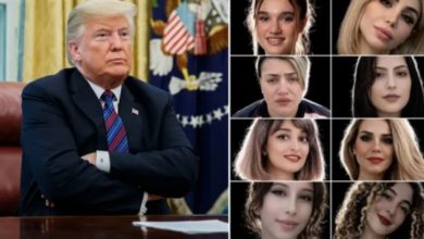 Photo of ‘प्लीज उन्हें कुछ न करें’, आठ महिलाओं के लिए ट्रंप ने ईरान के सामने जोड़े हाथ