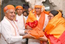 Photo of श्रीनाथजी के दर्शन करने नाथद्वारा पहुंचे केंद्रीय पर्यटन मंत्री