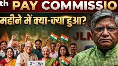 Photo of 8th Pay Commission के 6 महीने पूरे, सैलरी-पेंशन बढ़ने में बचे इतने दिन