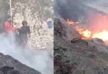Photo of पीरुल प्लांट में लगी आग, दमकल के दो वाहन मौके पर पहुंचे, कड़ी मशक्कत के बाद पाया काबू