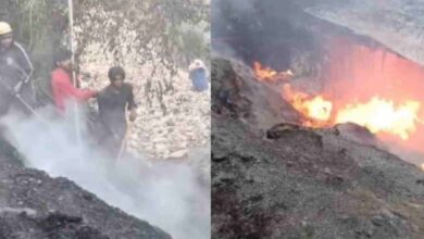 Photo of पीरुल प्लांट में लगी आग, दमकल के दो वाहन मौके पर पहुंचे, कड़ी मशक्कत के बाद पाया काबू