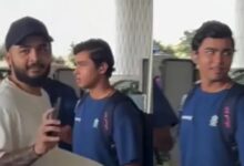 Photo of ‘हम कोई फिल्म स्टार नहीं हैं…’, Riyan Parag के बयान पर 15 साल के Vaibhav Suryavanshi ने दिया ऐसा लुक