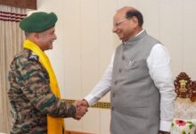 Photo of लेह में सेना प्रमुख और उपराज्यपाल की अहम बैठक, अग्निवीरों के पुनर्नियोजन पर मंथन