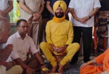 Photo of मनिंदरजीत सिंह बिट्टा ने किए श्री सिद्धबली धाम के दर्शन
