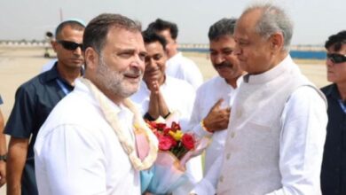 Photo of अजमेर: कांग्रेस चिंतन शिविर के समापन में पहुंचे राहुल गांधी