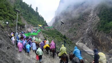 Photo of अमरनाथ यात्रा: श्रद्धालुओं का नौवां जत्था जम्मू से रवाना