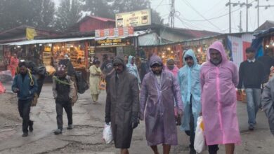 Photo of केदारनाथ और बदरीनाथ धाम में कोहरा, बारिश से बढ़ी ठंड