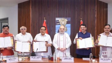 Photo of अमित शाह की पहल रंग लाई: चार राज्यों के बीच 47 साल पुराना नर्मदा अवॉर्ड विवाद खत्म