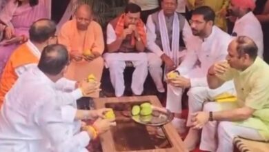 Photo of भाजपा अध्यक्ष नितिन नबीन ने डिप्टी सीएम ब्रजेश पाठक के घर किया भोजन