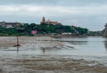 Photo of माही बांध के गेट खुलने से पहले ही टापू बना बेणेश्वर धाम