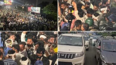 Photo of बैरिकेड्स तोड़कर भोपाल में दाखिल हुए दो हजार किसान