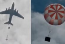 Photo of ISRO ने गगनयान क्रू मॉड्यूल के पैराशूट का किया सफल परीक्षण