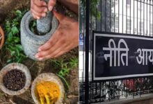 Photo of नीति आयोग ने आयुर्वेद के लिए ग्लोबल रजिस्टर बनाने का दिया सुझाव