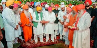 Photo of जालंधर: सीएम मान ने रखी गुरु रविदास बाणी अध्ययन केंद्र की आधारशिला