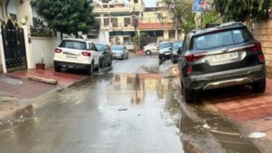 Photo of जयपुर में सुबह 6 बजे से बारिश, शहर के कई हिस्सों में जलभराव