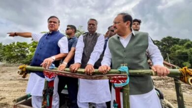 Photo of असम में जेपी नड्डा का दौरा, बोले- असम में बाढ़ से हुआ भारी नुकसान