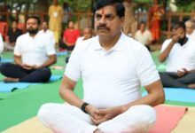 Photo of मध्यप्रदेश: गायत्री धाम में सीएम मोहन यादव ने किया योग